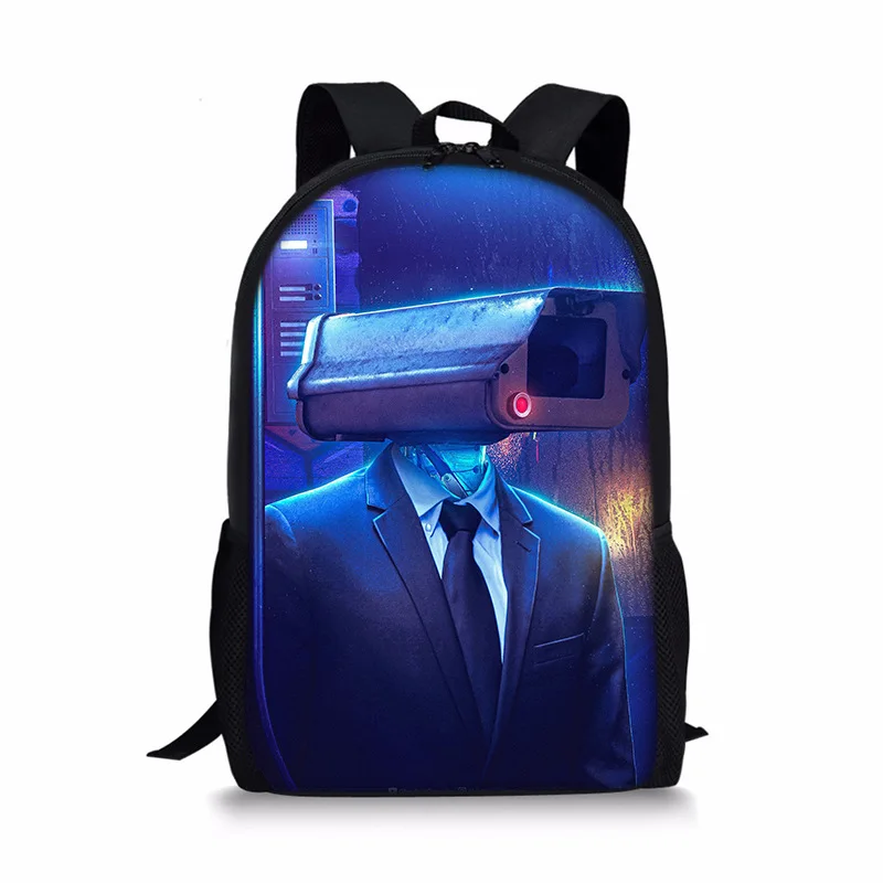 Popular Youthful skibidi Toilet Man Student School Bags Notebook Backpacks 3D Printed Oxford Waterproof Boys/Girls Travel Bags
Popular Youthful skibidi Toilet Man Student School Bags Notebook Backpacks 3D Printed Oxford Waterproof Boys/Girls Travel Bags