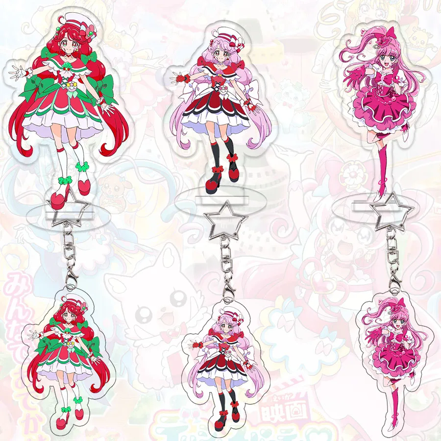 Delicious Party Stand Up Sign Acrylic Keychain Pretty Cure Anime Cartoon Kawaii Desktop Decoration Accessories Ornaments Gift
Delicious Party Stand Up Sign Acrylic Keychain Pretty Cure Anime Cartoon Kawaii Desktop Decoration Accessories Ornaments Gift