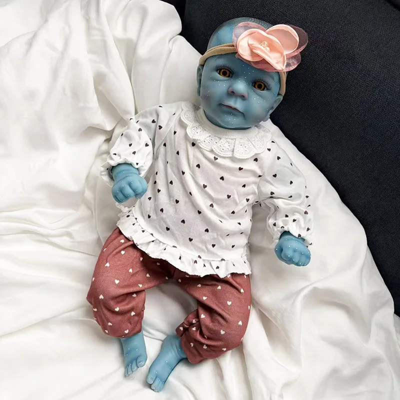 19'' Reborn Felicia 3D Skin Realistic Visible Veins Soft Touch Cloth Body Lifelike Baby Dolls High Quality for Girls Gift
19'' Reborn Felicia 3D Skin Realistic Visible Veins Soft Touch Cloth Body Lifelike Baby Dolls High Quality for Girls Gift