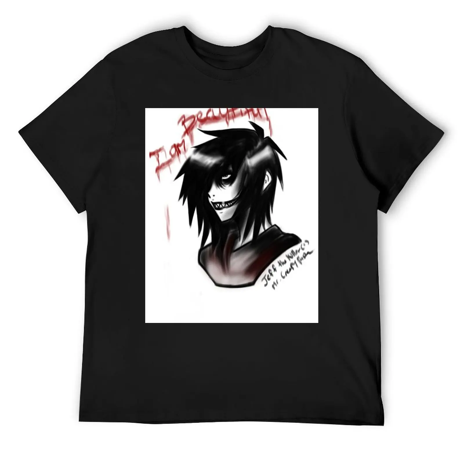 Jeff the Killer T-Shirt oversize t-shirts man vintage clothes valentines clothes anime tshirt t shirt men 100℅ cotton 
Jeff the Killer T-Shirt oversize t-shirts man vintage clothes valentines clothes anime tshirt t shirt men 100℅ cotton