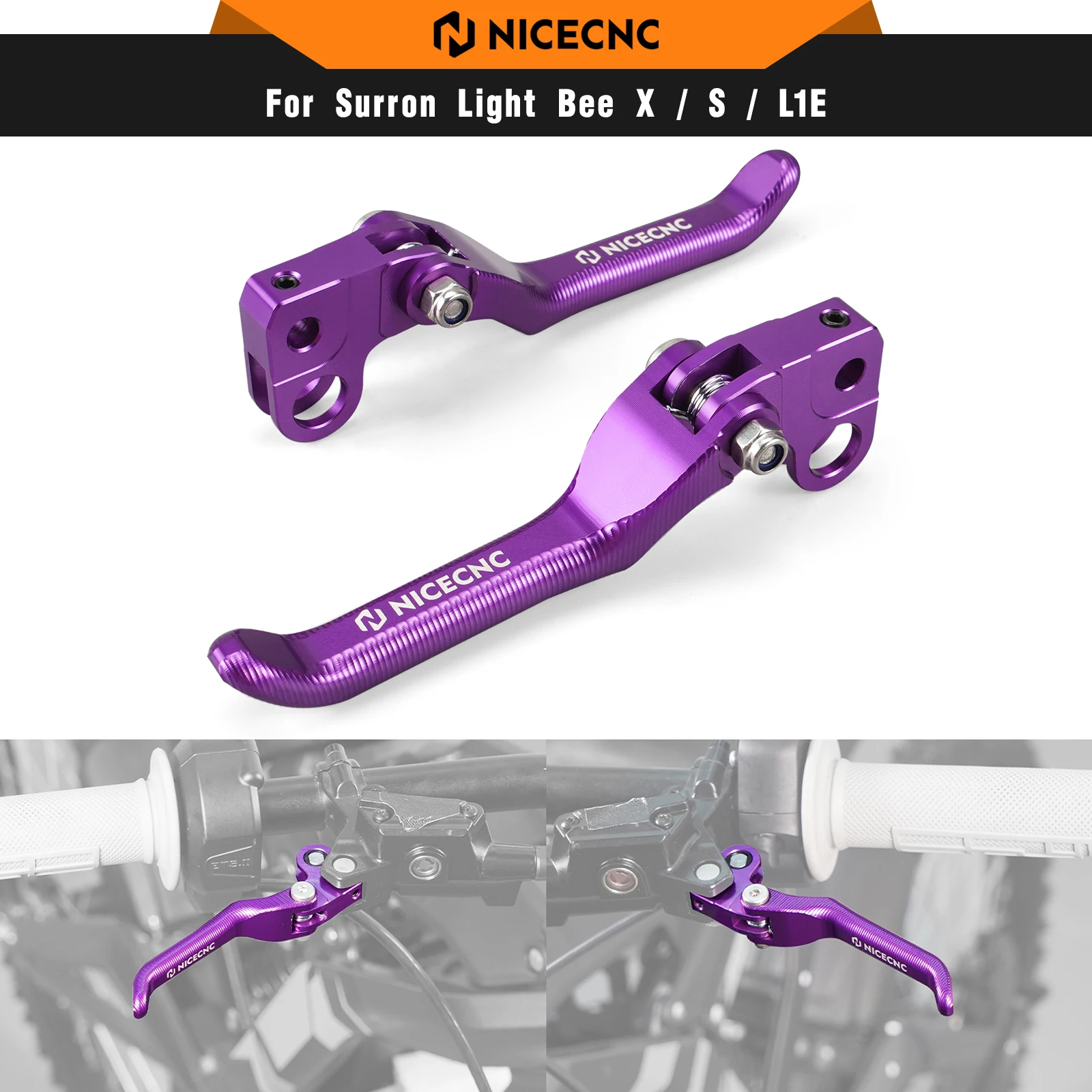 NICECNC For Surron light bee X S L1E Folding Front Rear Brake Levers For Segway X160 X260 Electric Dirt Bike 2023 2024 2025
NICECNC For Surron light bee X S L1E Folding Front Rear Brake Levers For Segway X160 X260 Electric Dirt Bike 2023 2024 2025