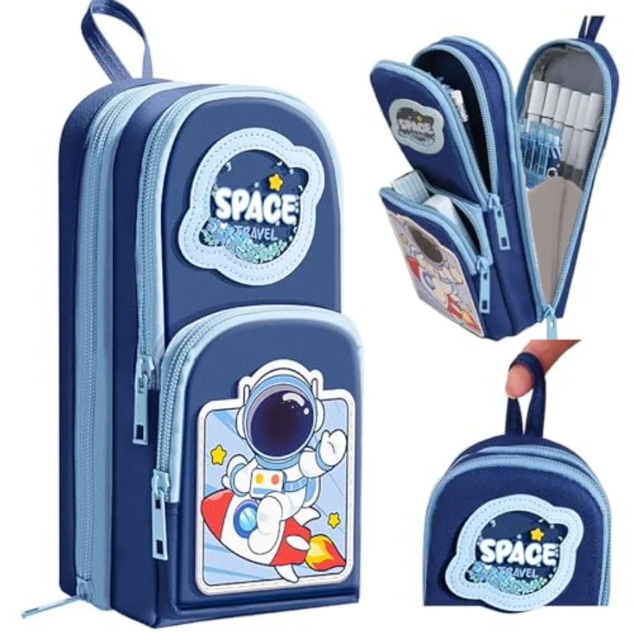 Cute Pencil Case for Boys, Large Zippered Pen Pouch Organizer with Aesthetic Design School Supplies canvas pencil pouch for boy
Cute Pencil Case for Boys, Large Zippered Pen Pouch Organizer with Aesthetic Design School Supplies canvas pencil pouch for boy