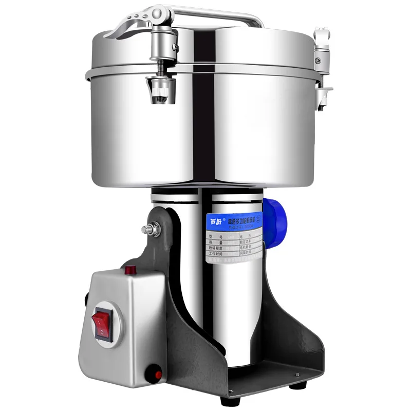 4500G 4500W Coffee Grinder 430 Stainless Steel Commercial Medicine Flour Powder Crusher Powder Crusher High Speed Intelligent
4500G 4500W Coffee Grinder 430 Stainless Steel Commercial Medicine Flour Powder Crusher Powder Crusher High Speed Intelligent