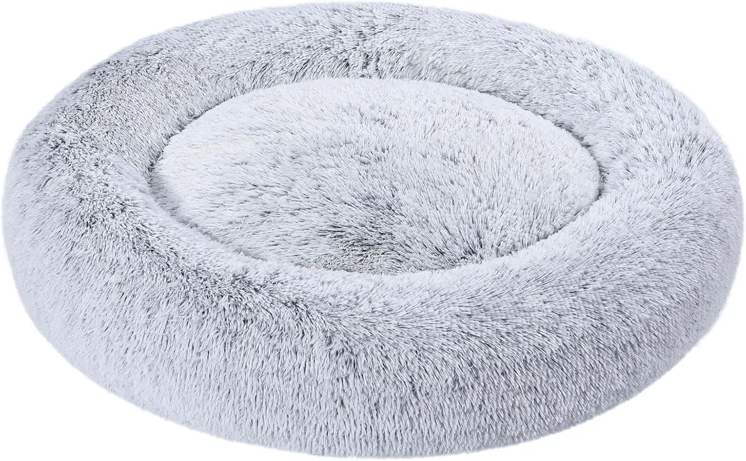 Cozy Donut Pet Bed with Faux Fur, Grey, 36x36 Inches for Dogs - Non-Skid & Machine Washable
Cozy Donut Pet Bed with Faux Fur, Grey, 36x36 Inches for Dogs - Non-Skid & Machine Washable