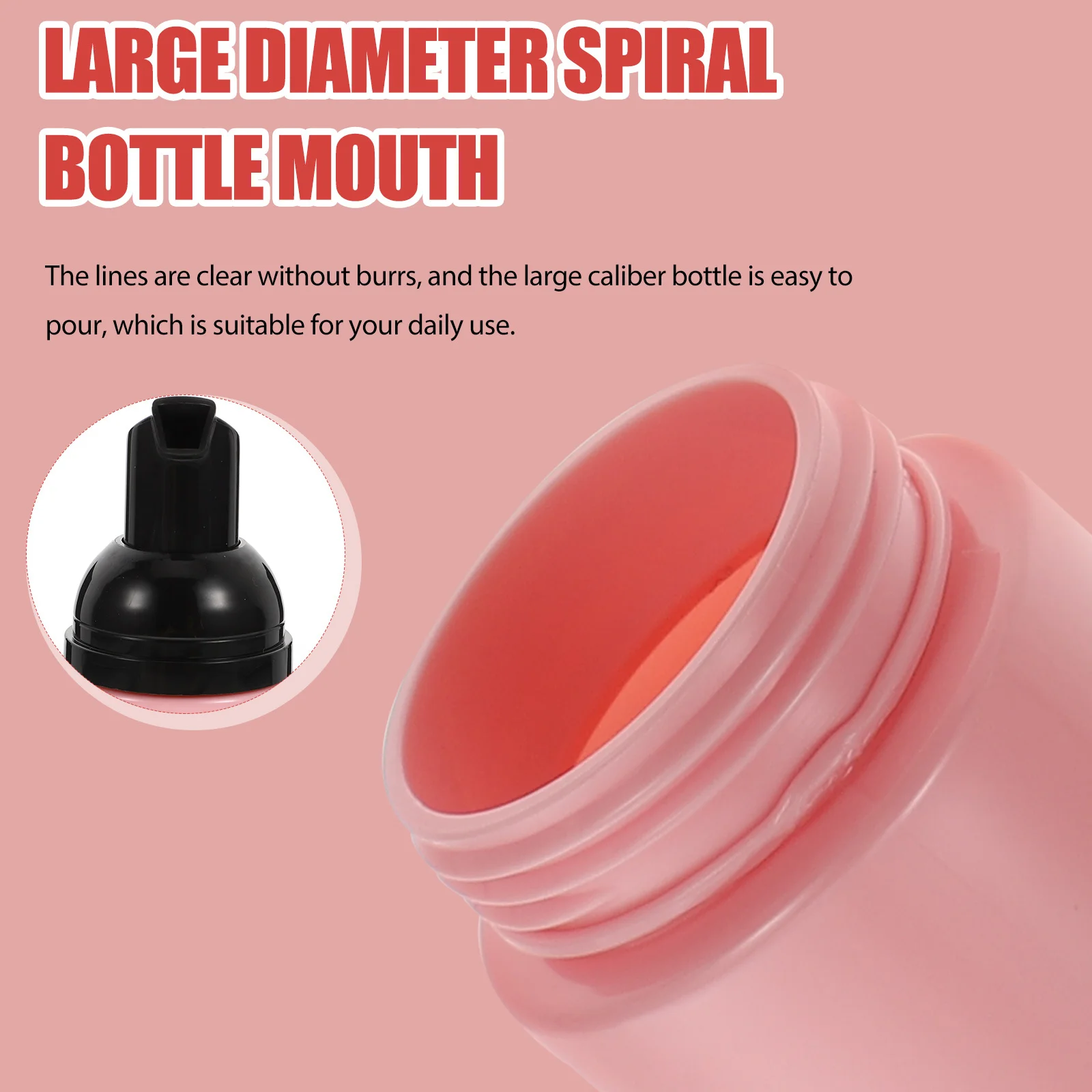 3Pcs Sturdy Foaming Bottle Mousse Bubble Dispenser Easy Squeeze Home Decoration Travel Lotion Dispenser Shampoo Bottle
3Pcs Sturdy Foaming Bottle Mousse Bubble Dispenser Easy Squeeze Home Decoration Travel Lotion Dispenser Shampoo Bottle