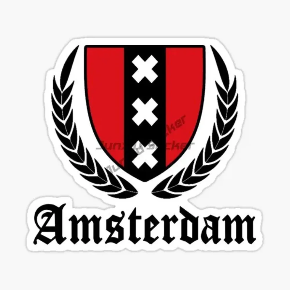 AMSTERDAM National Flag and Emblem Car Sticker Laptop Car Accessories Window Racing Helmet Stickers
AMSTERDAM National Flag and Emblem Car Sticker Laptop Car Accessories Window Racing Helmet Stickers