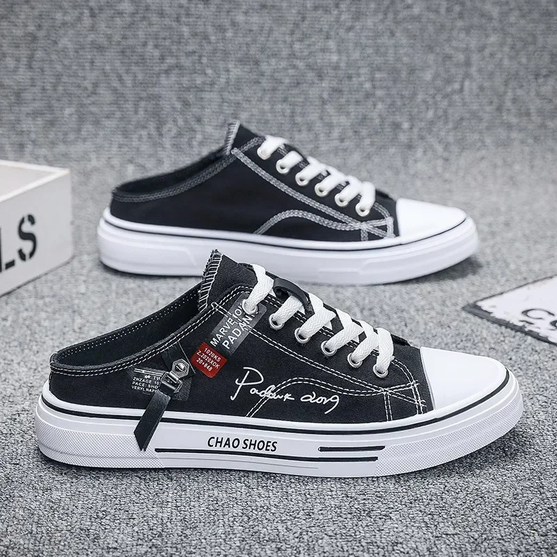 Men Half Slippers Summer Comfortable Breathable Flat Outdoor Casual Walking Shoes Men Lightweight Sneaker 2024 Trend Designer
Men Half Slippers Summer Comfortable Breathable Flat Outdoor Casual Walking Shoes Men Lightweight Sneaker 2024 Trend Designer