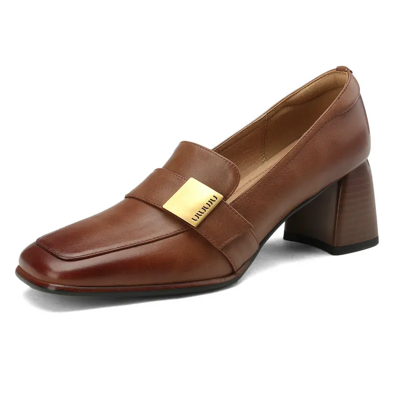2024 Genuine Leather Slip On Women Pumps Classic Spring Square Toe High Heels Shoes Woman for Working Casual Size 34-43
2024 Genuine Leather Slip On Women Pumps Classic Spring Square Toe High Heels Shoes Woman for Working Casual Size 34-43