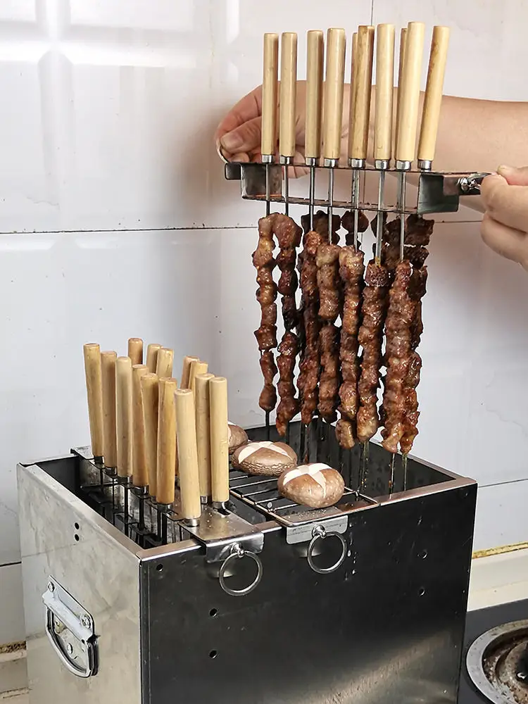 New Arrival el BBQ ill Hanging Oven Indoor Use Barbecue Skewers Meat ill Ra Sted Cooking Stainl Steel Cour...
New Arrival el BBQ ill Hanging Oven Indoor Use Barbecue Skewers Meat ill Ra Sted Cooking Stainl Steel Cour...