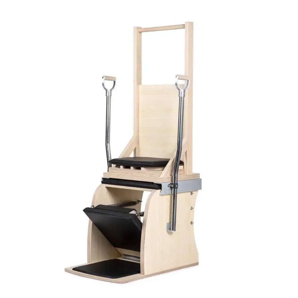 Split-Pedal Stability Chair Handles Springs Wood Pilates Reformers Chair Combo Reformer Pilates Chair Metal
Split-Pedal Stability Chair Handles Springs Wood Pilates Reformers Chair Combo Reformer Pilates Chair Metal