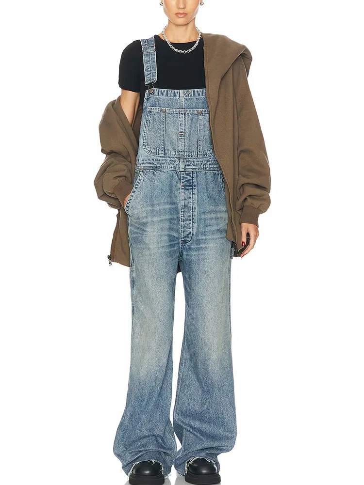 Woman clothingy2k spring and summer wash do day back pants raw edge cotton women's jumpsuit2025fashion new club outfit for women
Woman clothingy2k spring and summer wash do day back pants raw edge cotton women's jumpsuit2025fashion new club outfit for women