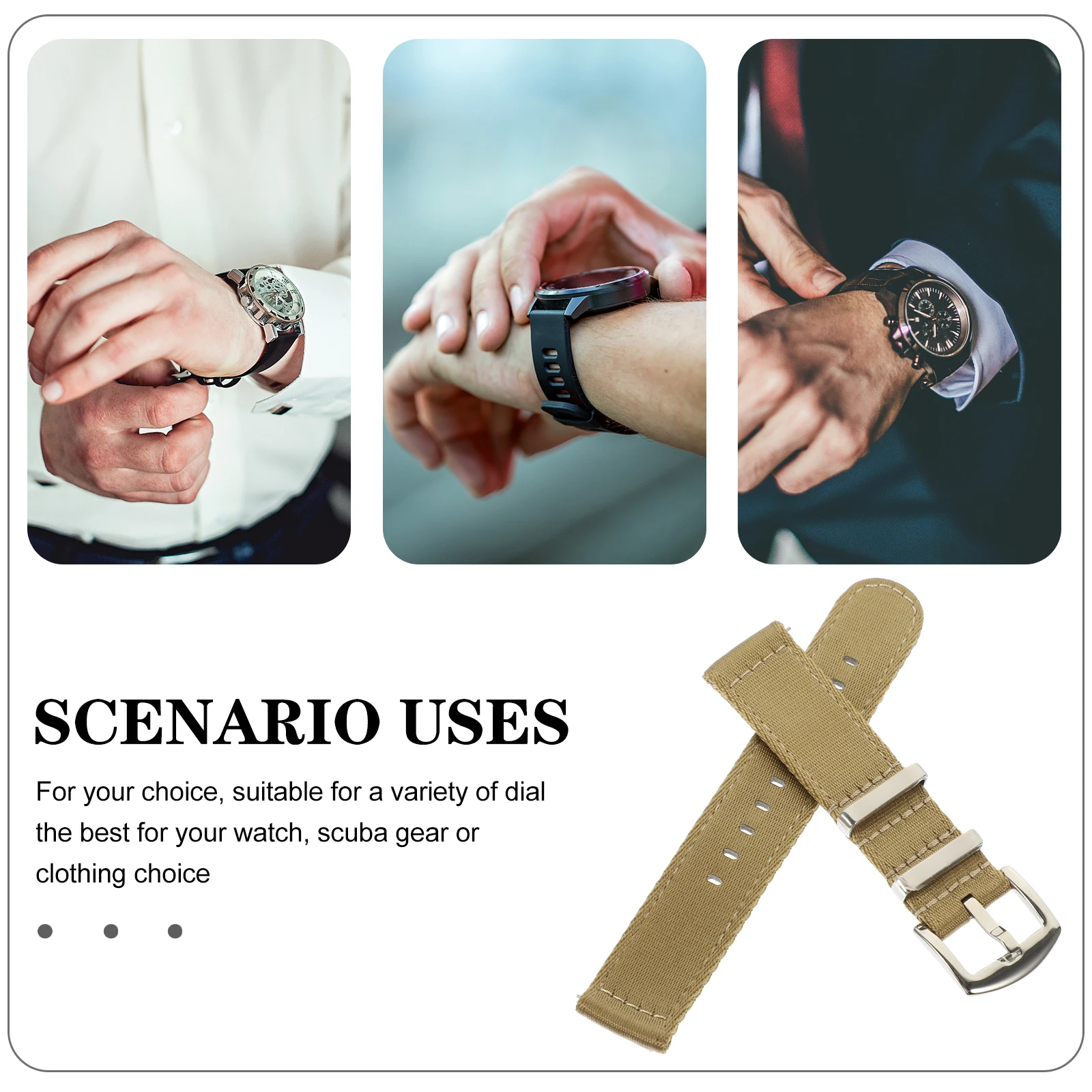 Nylon Watch B Durable Lightweight Men Watchb resistant Strap For Watches Parties Galas Special Occasions Accessories
Nylon Watch B Durable Lightweight Men Watchb resistant Strap For Watches Parties Galas Special Occasions Accessories