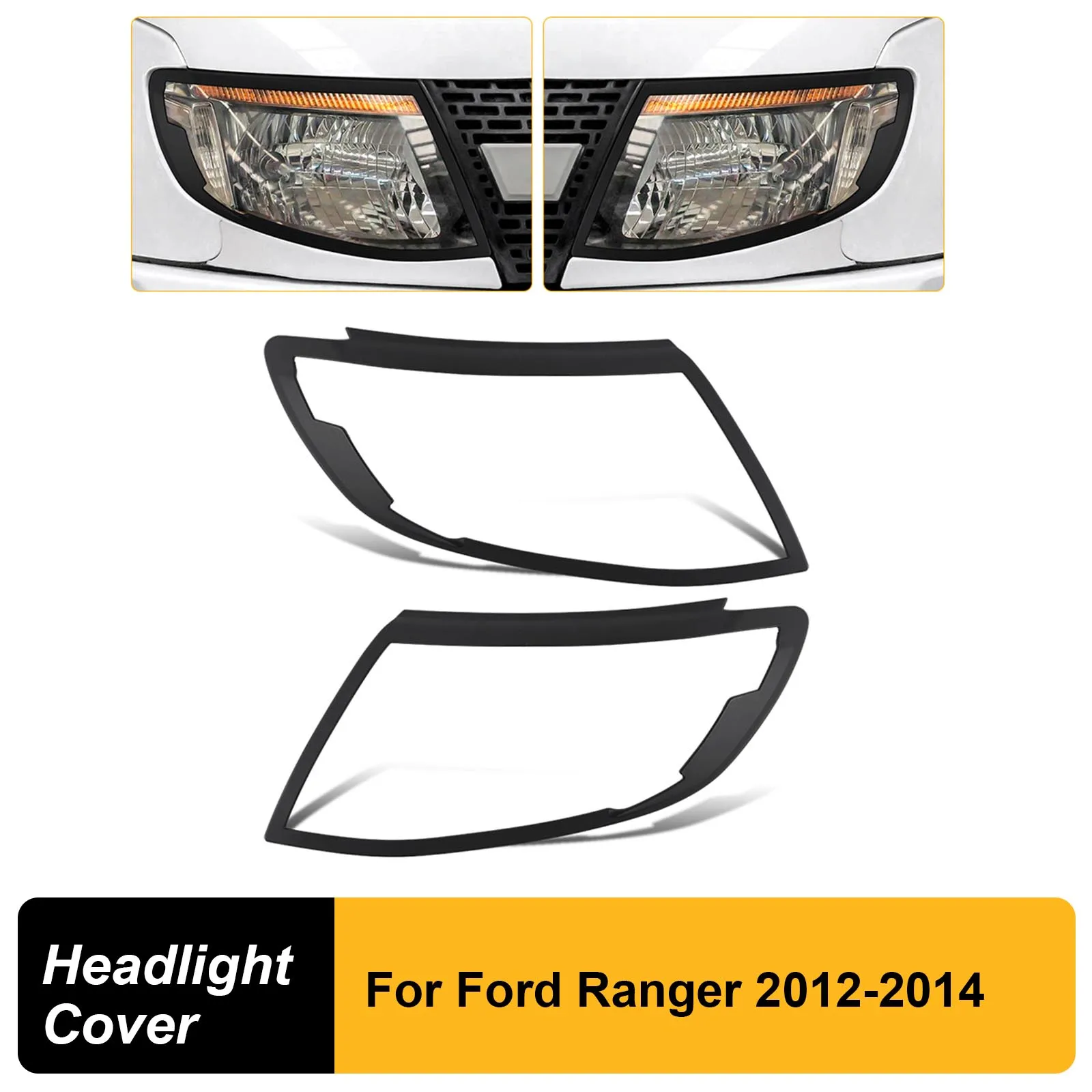 Headlight Head Light Cover Surround Trim Guard For Ford Ranger 2012 2013 2014 Sport XLT XL XLS Limited Wildtrak Car Accessories
Headlight Head Light Cover Surround Trim Guard For Ford Ranger 2012 2013 2014 Sport XLT XL XLS Limited Wildtrak Car Accessories