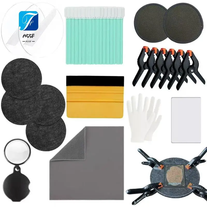 A55F-20 Pcs Trading Card Cleaning Care Tool Accessory Kit -With Acrylic Plates, Swabs,Clamps,Magnifier&More For Trading Cards
A55F-20 Pcs Trading Card Cleaning Care Tool Accessory Kit -With Acrylic Plates, Swabs,Clamps,Magnifier&More For Trading Cards