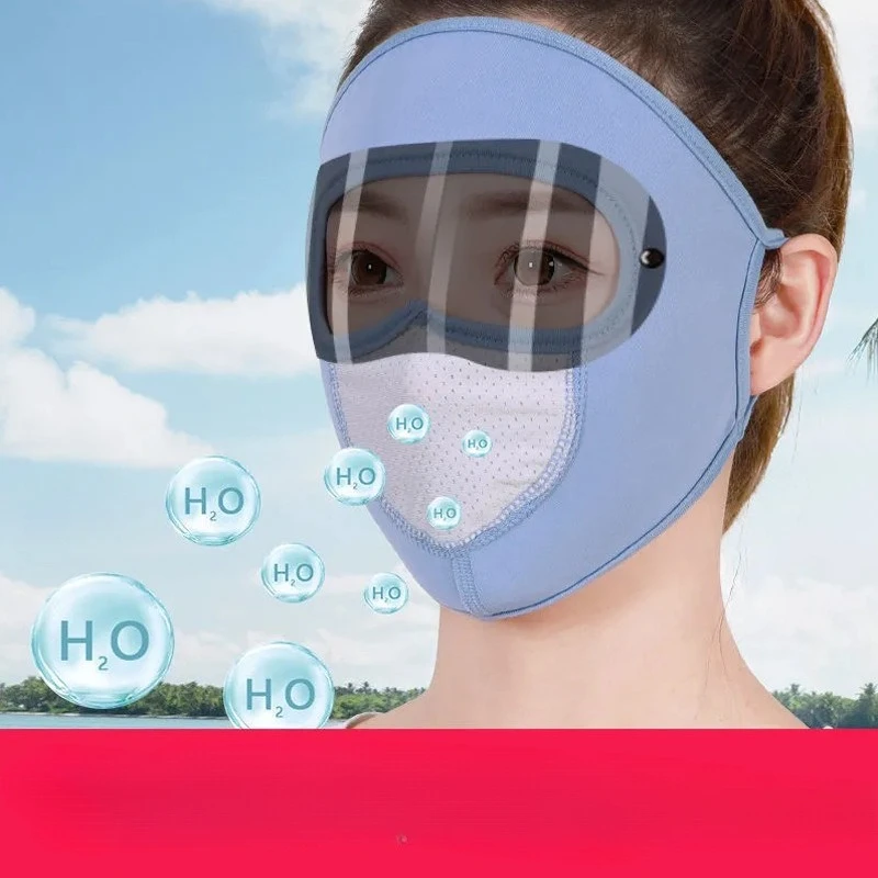 Women's Full-Face UV Protection Cycling Face Mask with Windproof, Sunscreen, and Insect Repellent for Summer
Women's Full-Face UV Protection Cycling Face Mask with Windproof, Sunscreen, and Insect Repellent for Summer