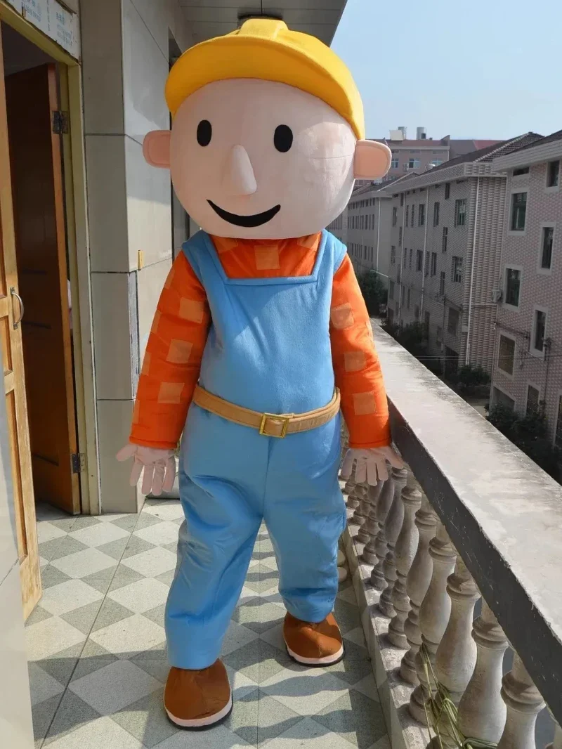 Disney Bob The Builder Mascot Costume Adult Advertising Fancy Dress Christmas Carnival Birthday Party Adult Boy Bob Cosplay
Disney Bob The Builder Mascot Costume Adult Advertising Fancy Dress Christmas Carnival Birthday Party Adult Boy Bob Cosplay
