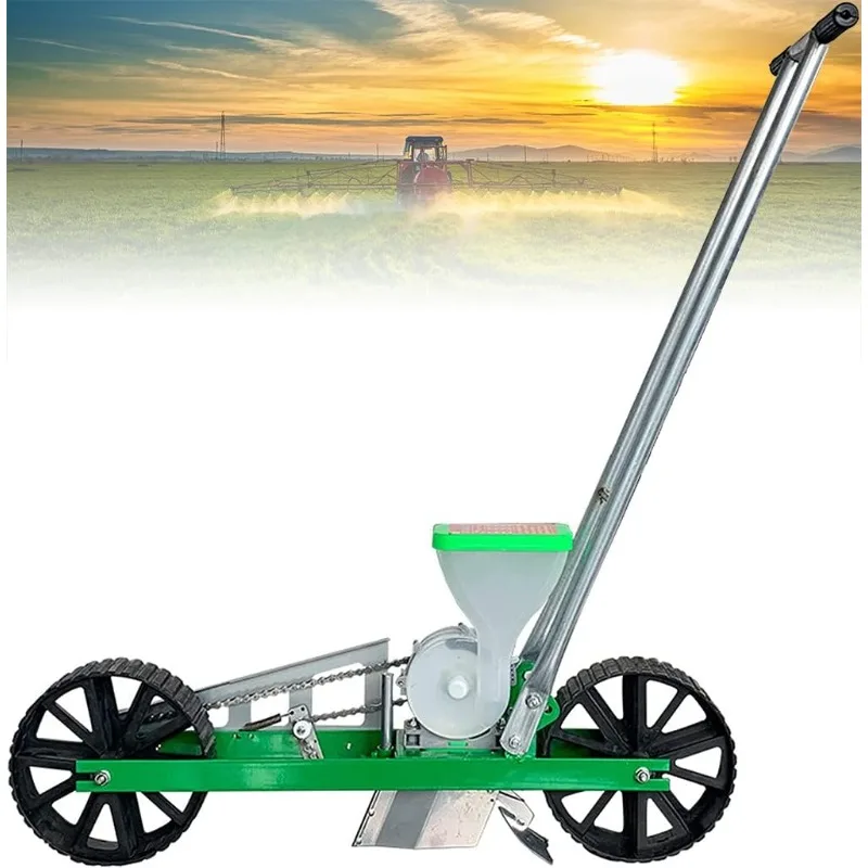 Ручная сеялка для растений, прецизионная сеялка, 1-рядная многоцелевая металлическая прецизионная садовая сеялка для круп и леггинсов, сеялки для овощей 
Ручная сеялка для растений, прецизионная сеялка, 1-рядная многоцелевая металлическая прецизионная садовая сеялка для круп и леггинсов, сеялки для овощей