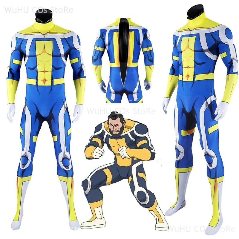 Мужской карнавальный костюм на Хэллоуин Invincible3 The Immortal, мужской комбинезон для косплея, боди, маскировочный костюм, наряды
Мужской карнавальный костюм на Хэллоуин Invincible3 The Immortal, мужской комбинезон для косплея, боди, маскировочный костюм, наряды