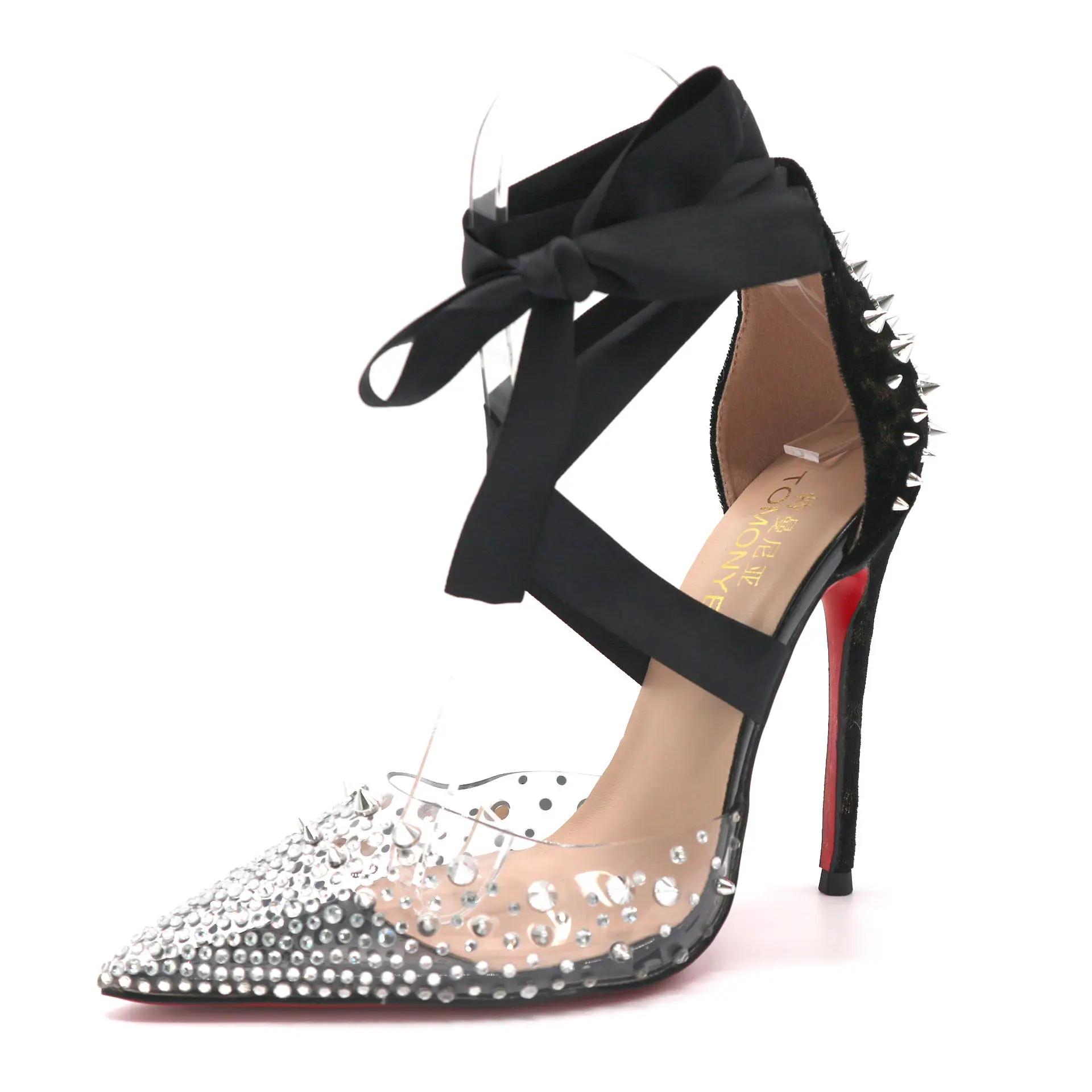 2026 Loook Store Transparent Rhinestone Silver Willow Nail Leopard Print Fine Velvet Heel Loop Strap High-heeled Sandals(33-46)
2026 Loook Store Transparent Rhinestone Silver Willow Nail Leopard Print Fine Velvet Heel Loop Strap High-heeled Sandals(33-46)