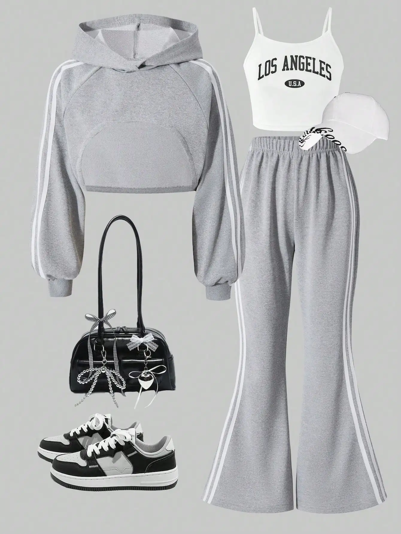 Girls' fashionable wide leg pants for spring and autumn, girls' outdoor casual letter hooded sweatshirt top vest
Girls' fashionable wide leg pants for spring and autumn, girls' outdoor casual letter hooded sweatshirt top vest
