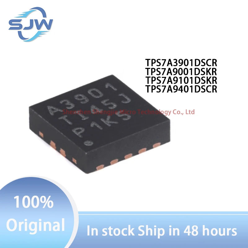 TPS7A3901DSCR TPS7A9401DSCR TPS7A9001DSKR TPS7A9101DSKR Screen printing A3901 7A9401 1CEP 19GP WSON10 Linear regulator chip
TPS7A3901DSCR TPS7A9401DSCR TPS7A9001DSKR TPS7A9101DSKR Screen printing A3901 7A9401 1CEP 19GP WSON10 Linear regulator chip