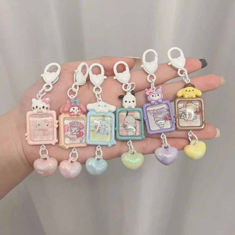 Sanrio Hello Kitty Kuromi брелок фото цвет мультфильм Cinnamoroll Melody Pochacco принадлежности настольный орнамент подарки на день рождения
Sanrio Hello Kitty Kuromi брелок фото цвет мультфильм Cinnamoroll Melody Pochacco принадлежности настольный орнамент подарки на день рождения