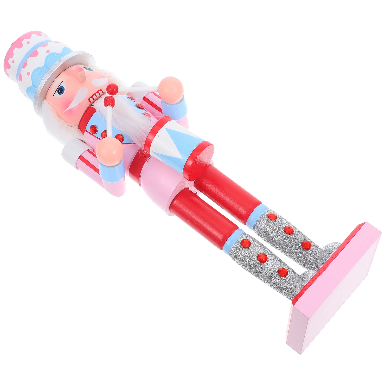 Pink Wooden Crafts Table Display Christmas Nutcracker Garden naments Decor Holiday Yard naments
Pink Wooden Crafts Table Display Christmas Nutcracker Garden naments Decor Holiday Yard naments