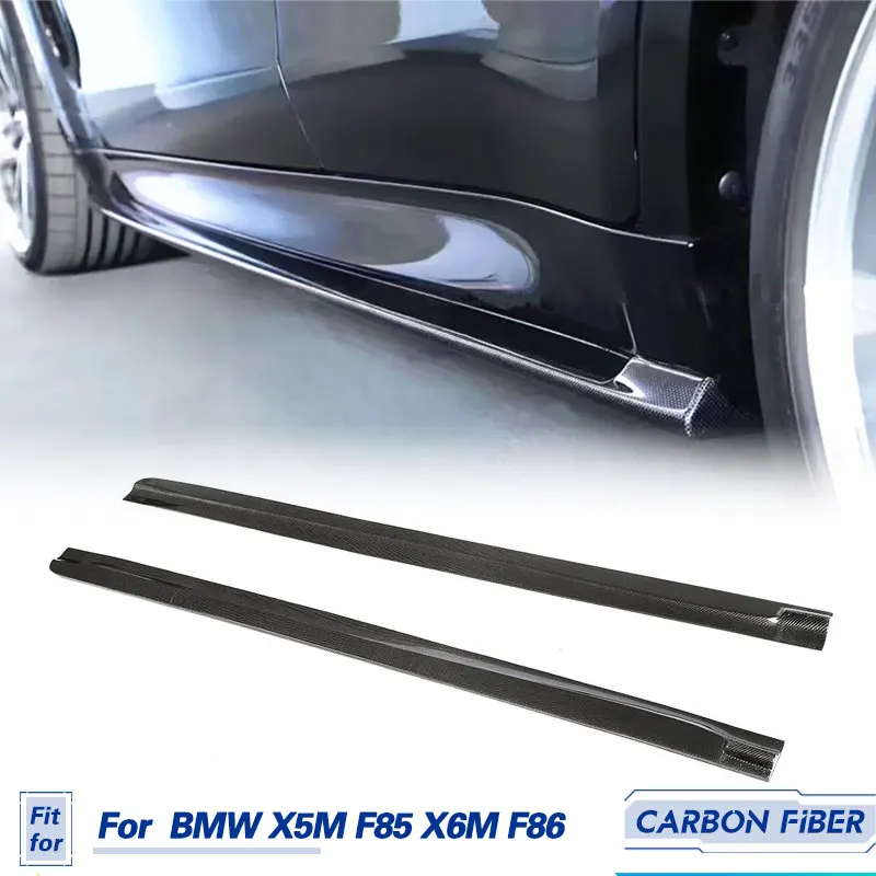 Carbon Fiber Side Skirts for BMW X5M X5 M F85 X6M X6 M F86 2014 UP Auto Racing Side Skirt Extensions Lip
Carbon Fiber Side Skirts for BMW X5M X5 M F85 X6M X6 M F86 2014 UP Auto Racing Side Skirt Extensions Lip