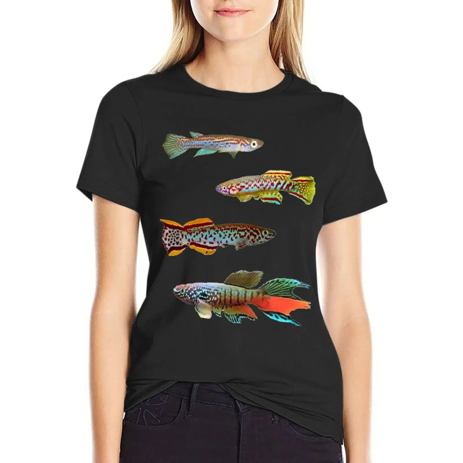 African Killies Multi Pattern with Gularis T-Shirt anime clothes tops korean fashion tops Women
African Killies Multi Pattern with Gularis T-Shirt anime clothes tops korean fashion tops Women