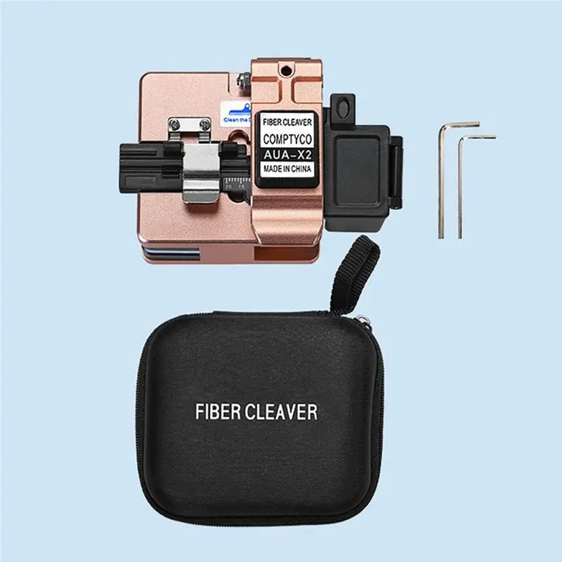 AT16 -X2 High Fiber Cleaver with Waste Fiber Box,FTTH Fiber Optic Cold Connection Hot Melt Cable Cutter Tools
AT16 -X2 High Fiber Cleaver with Waste Fiber Box,FTTH Fiber Optic Cold Connection Hot Melt Cable Cutter Tools