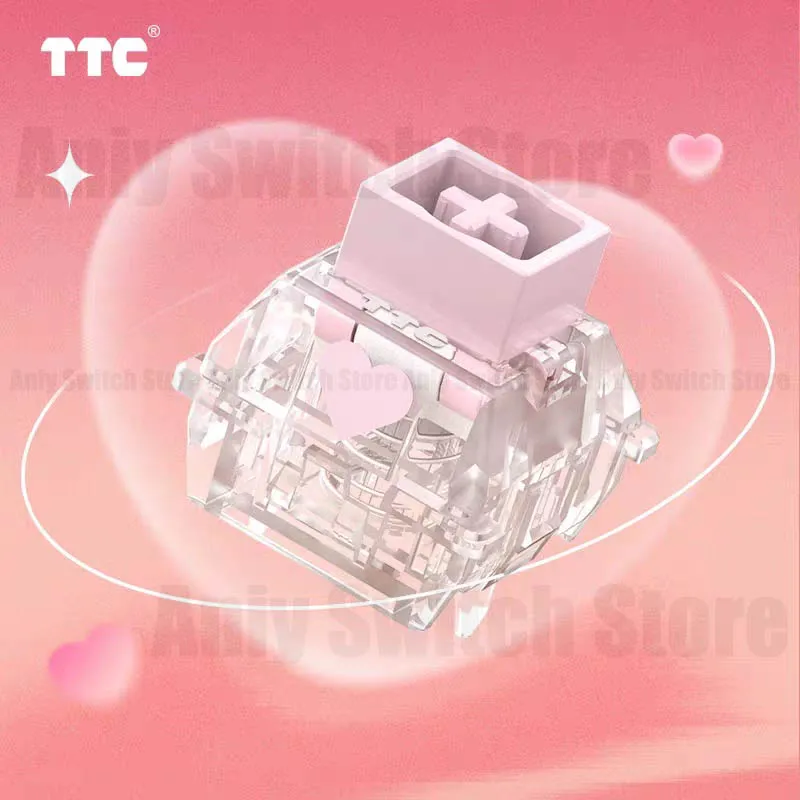 TTC King of Magnetic Love Version Switch Structure Designed for Stability E-sport Gaming RGB High Precision Magnetic Switches 
TTC King of Magnetic Love Version Switch Structure Designed for Stability E-sport Gaming RGB High Precision Magnetic Switches