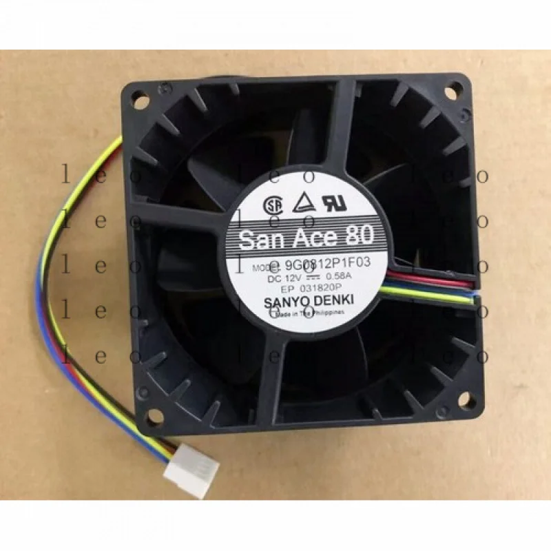 Вентилятор охлаждения сервера AA 1 Sanyo 9G0812P1F03 12 В 0,58 А 8 см 4-проводной
Вентилятор охлаждения сервера AA 1 Sanyo 9G0812P1F03 12 В 0,58 А 8 см 4-проводной