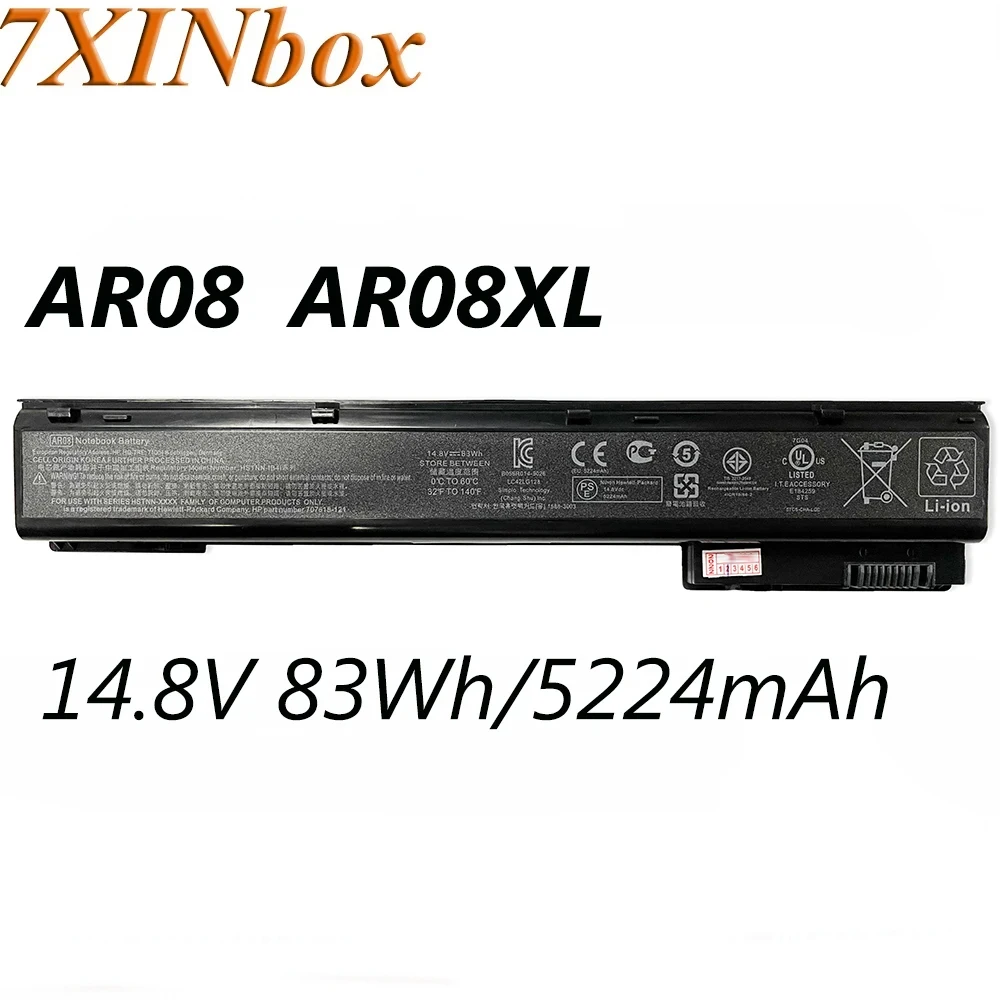 7XINbox AR08 AR08XL 14,8 В 83 Втч HSTNN-IB4I для HP ZBook 15 17 G1 G2 серии ZBook 15 17 мобильная рабочая станция серии HSTNN-IB4H
7XINbox AR08 AR08XL 14,8 В 83 Втч HSTNN-IB4I для HP ZBook 15 17 G1 G2 серии ZBook 15 17 мобильная рабочая станция серии HSTNN-IB4H