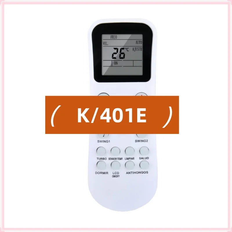 YKR-K/401E AC Remote Control Full Buttons for Split And Cabinet Air Conditioners Universal Replacement Remote
YKR-K/401E AC Remote Control Full Buttons for Split And Cabinet Air Conditioners Universal Replacement Remote