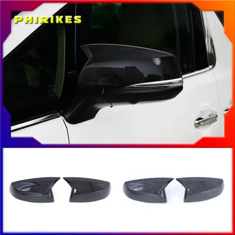 Для Toyota Alphard VELLFIRE 30 2016-2020 углеродный цвет боковое крыло крышка зеркала заднего вида аксессуары для стайлинга автомобиля 2 шт.
Для Toyota Alphard VELLFIRE 30 2016-2020 углеродный цвет боковое крыло крышка зеркала заднего вида аксессуары для стайлинга автомобиля 2 шт.