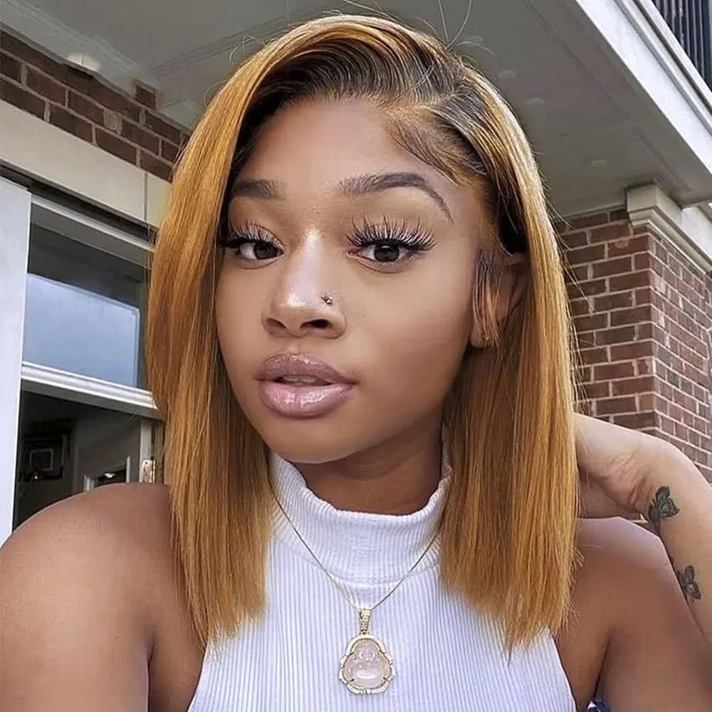 Short Straight Human Hair Ombre Blonde Cheap Short Bob Straight Wig For Black Women Transparent Lace Frontal Brazilian Remy 180%
Short Straight Human Hair Ombre Blonde Cheap Short Bob Straight Wig For Black Women Transparent Lace Frontal Brazilian Remy 180%