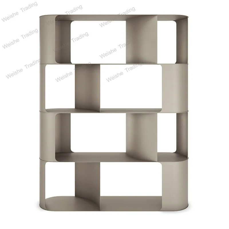 Italian Bookshelf Floor-to-ceiling Office Shelf Minimal Storage Display Shelf Light Luxury Stainless Steel Modern Bookcase
Italian Bookshelf Floor-to-ceiling Office Shelf Minimal Storage Display Shelf Light Luxury Stainless Steel Modern Bookcase