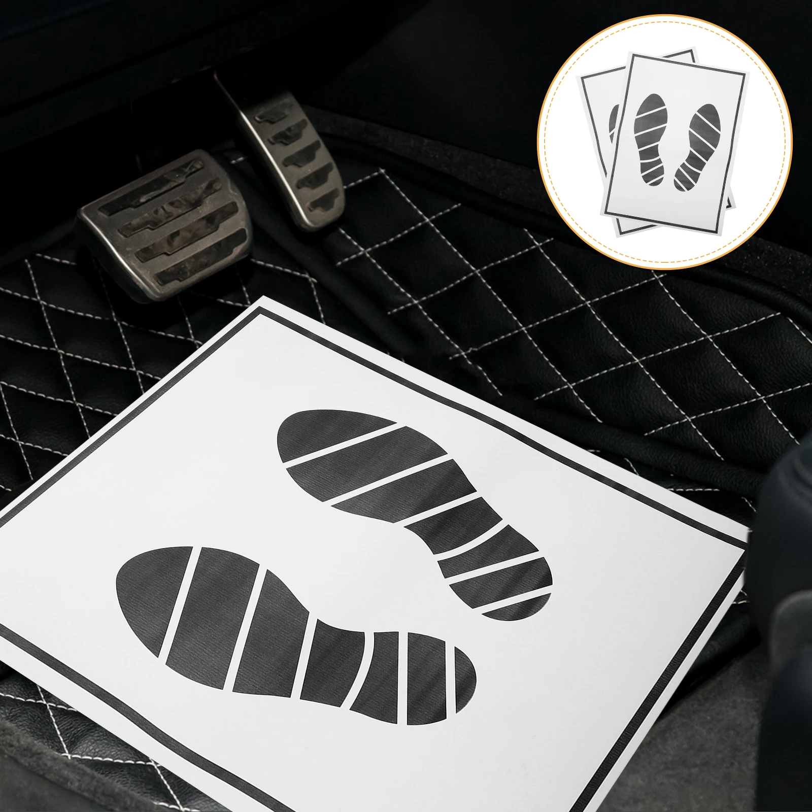 25pcs Disposable Car Floor Mats Paper Black White Protective Lightweight Anti Dust Spill Large Quantity Simple Practical
25pcs Disposable Car Floor Mats Paper Black White Protective Lightweight Anti Dust Spill Large Quantity Simple Practical