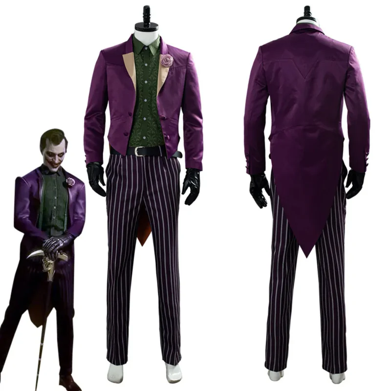 The Joker Mortal Kombat 11 Cosplay Costume Halloween Carnival Costumes For Adult Men Male Custom Made
The Joker Mortal Kombat 11 Cosplay Costume Halloween Carnival Costumes For Adult Men Male Custom Made