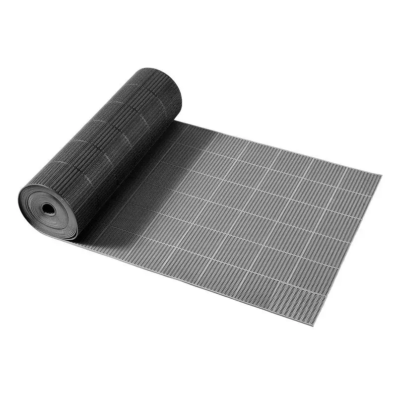 Drainage Mat, 3 x 50 ft, PVC Non Slip Commercial Floor Mat, Wet Area Water Drain Splash Matting Hollow Doormat Roll, for Outdoor Indoor Restaurant Swimming Pool Patio Bathroom Washroom, Black
Drainage Mat, 3 x 50 ft, PVC Non Slip Commercial Floor Mat, Wet Area Water Drain Splash Matting Hollow Doormat Roll, for Outdoor Indoor Restaurant Swimming Pool Patio Bathroom Washroom, Black