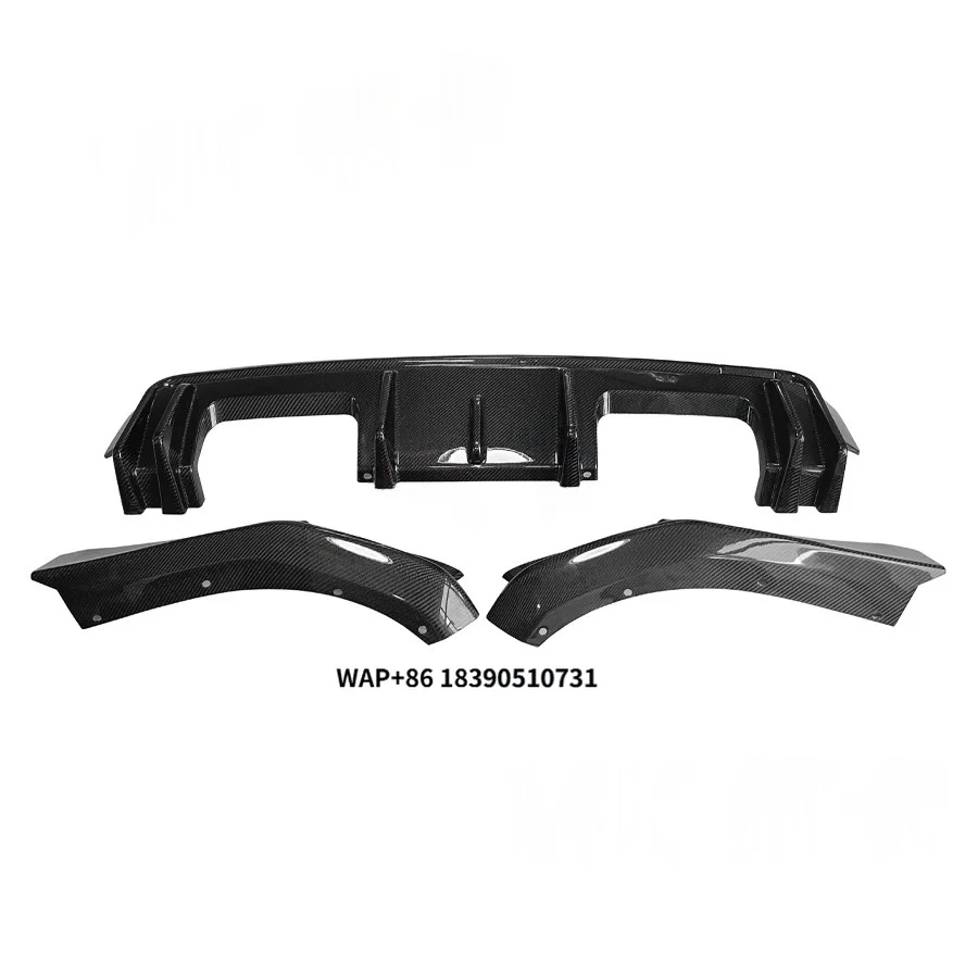 Подходит для модификации и тюнинга M3/M4 G80/G82: 3D-модель с задним диффузором, углами заднего бампера и накладками из сухого карбона.
Подходит для модификации и тюнинга M3/M4 G80/G82: 3D-модель с задним диффузором, углами заднего бампера и накладками из сухого карбона.