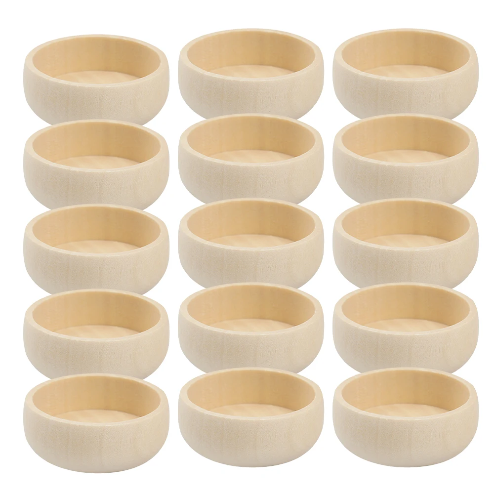 30pcs Mini Wooden Bowl Set Small Serving Bowls for Kitchen Condiment Dessert Platter Essential Oil Mixing Facial Mask for Dips
30pcs Mini Wooden Bowl Set Small Serving Bowls for Kitchen Condiment Dessert Platter Essential Oil Mixing Facial Mask for Dips