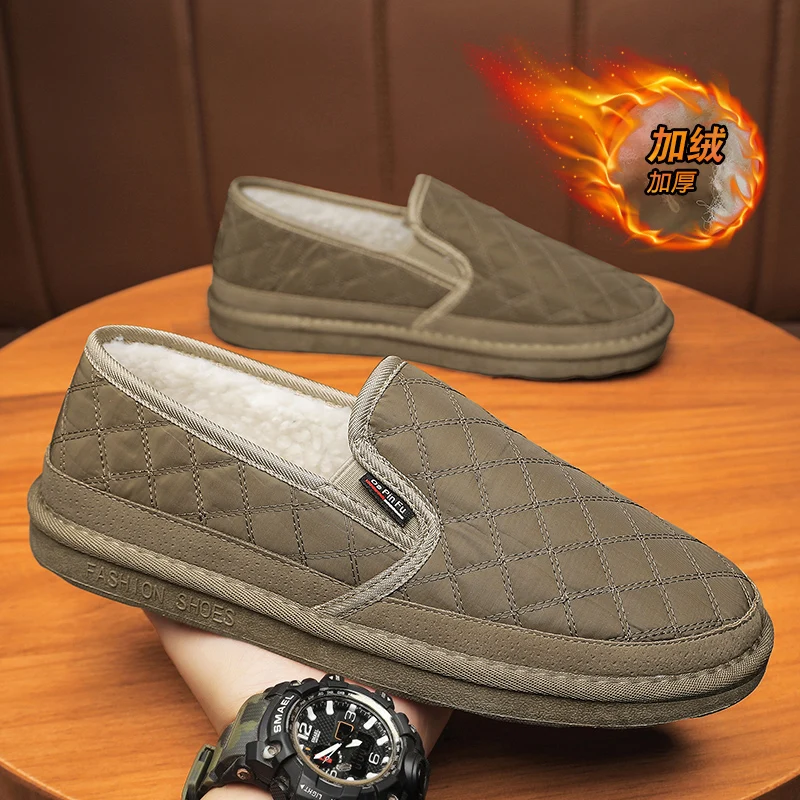 Fashion Slip on Warm Snow Boots Thick Plush Lining Trap Heat, Water Resistant Traction Outsole Lightweight Cold Resistant Design
Fashion Slip on Warm Snow Boots Thick Plush Lining Trap Heat, Water Resistant Traction Outsole Lightweight Cold Resistant Design
