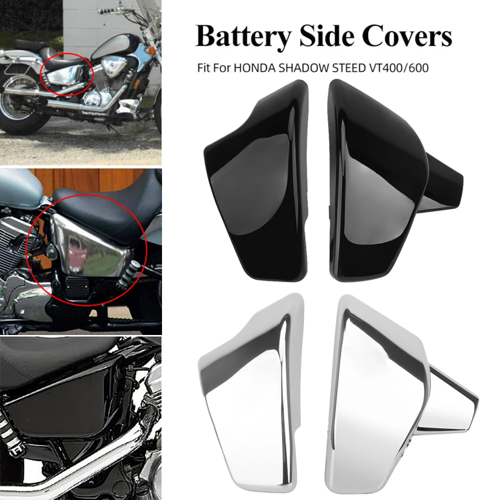 For Honda 1999-2008 VLX 600 VT 600 C CD Shadow Steed VT400 Left Right Battery Side Fairing Guard Motorcycle Chrome ABS Cover
For Honda 1999-2008 VLX 600 VT 600 C CD Shadow Steed VT400 Left Right Battery Side Fairing Guard Motorcycle Chrome ABS Cover