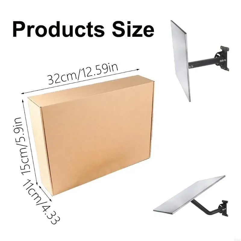 General Satellite Receiver Stand Metal Construct Precisions Satellite Brackets Simple Installation for Gen3 Receiver W8KE
General Satellite Receiver Stand Metal Construct Precisions Satellite Brackets Simple Installation for Gen3 Receiver W8KE