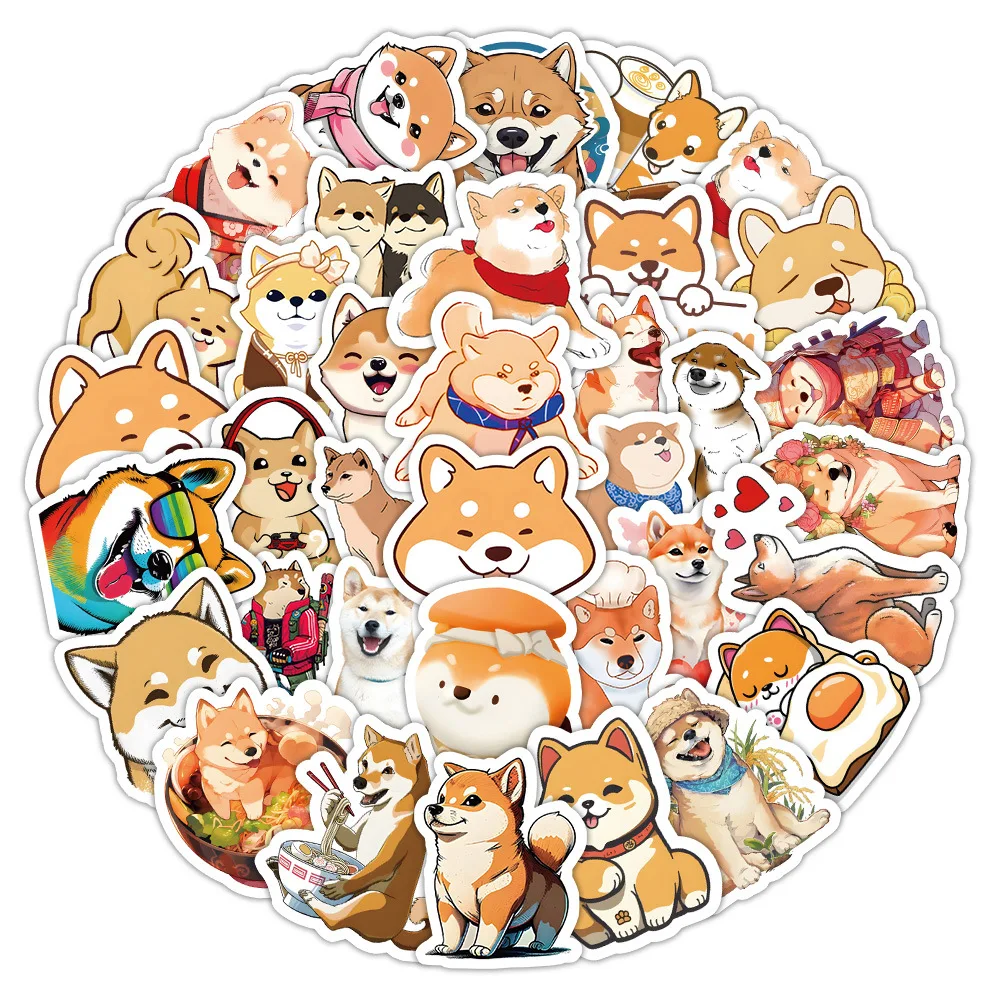 10/60PCS Kawaii Shiba Inu Cartoon Stickers Cute Dog Graffiti Decals Animal Meme DIY Decoration Laptop Guitar Car Bike Kids Toys
10/60PCS Kawaii Shiba Inu Cartoon Stickers Cute Dog Graffiti Decals Animal Meme DIY Decoration Laptop Guitar Car Bike Kids Toys