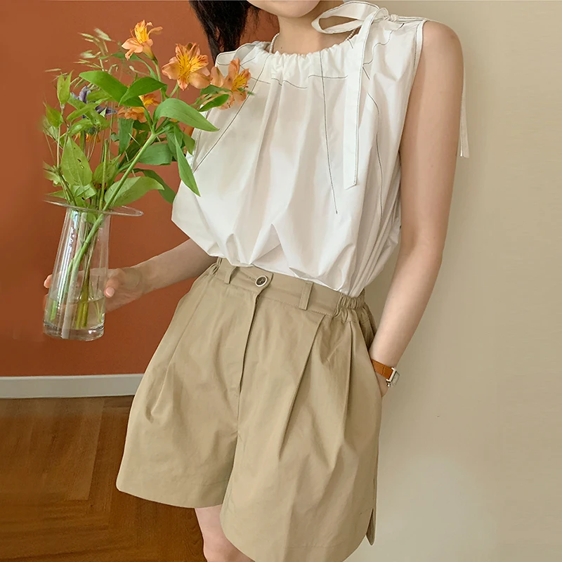 Chic Versatile Knot oulder Strap Svel irt High Waist Loose Split Casual Pants Women's Faion Set Summer ...
Chic Versatile Knot oulder Strap Svel irt High Waist Loose Split Casual Pants Women's Faion Set Summer ...