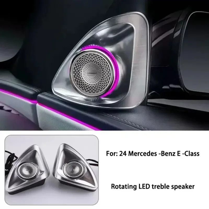 Hot Styling Mouldings 4D Rotating Tweeter For Mercedes Benz E-class W214 RGB LED Luminous Car Speaker Horn Refit Speaker covers
Hot Styling Mouldings 4D Rotating Tweeter For Mercedes Benz E-class W214 RGB LED Luminous Car Speaker Horn Refit Speaker covers