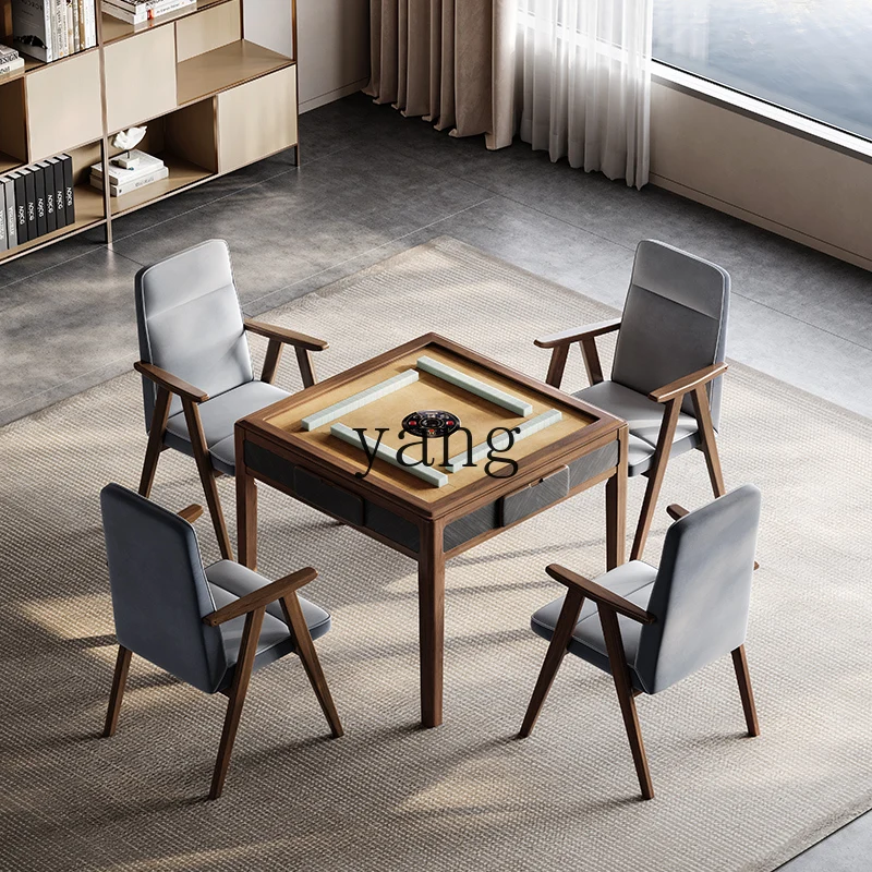 YJQ solid wood mahjong table automatic household mahjong machine dining table dual-purpose integrated new Chinese style
YJQ solid wood mahjong table automatic household mahjong machine dining table dual-purpose integrated new Chinese style