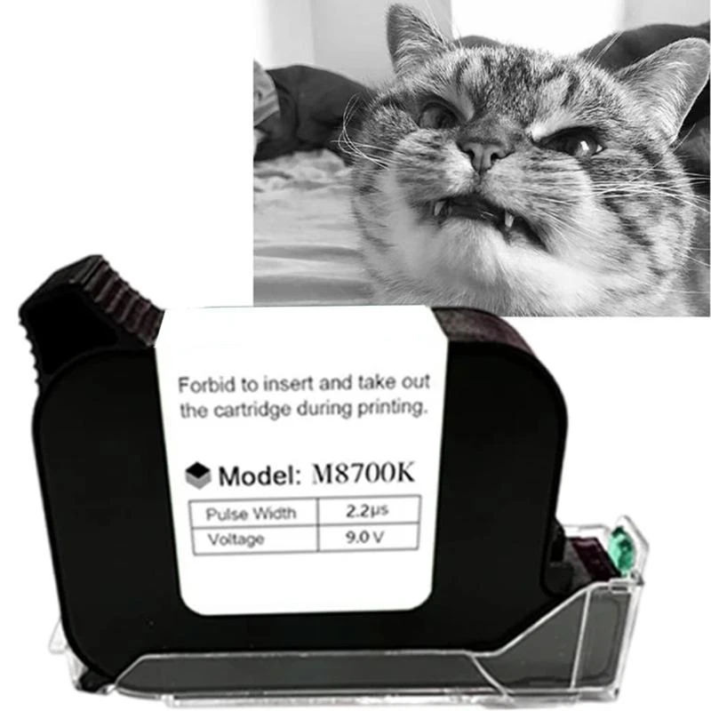 652F M8700K Black Inkjet Cartridge For Handheld Printers, Quick Dry and Strong Adhesion Multiple Surfaces Compatible
652F M8700K Black Inkjet Cartridge For Handheld Printers, Quick Dry and Strong Adhesion Multiple Surfaces Compatible